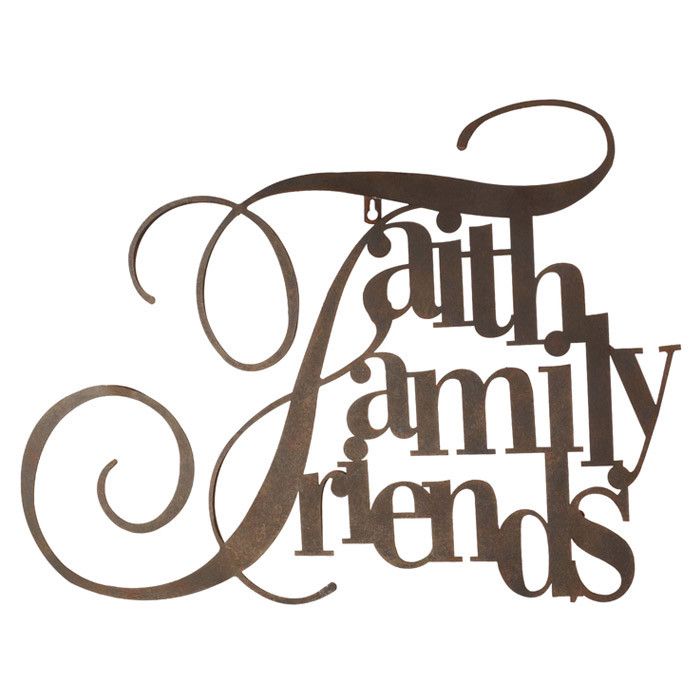 700x700 Graphics For Faith Family Word Art Graphics