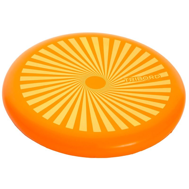 800x800 Orange Flying Frisbee Clipart