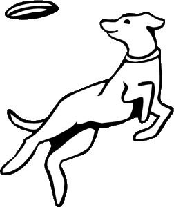 252x300 Catching Frisbee Clipart
