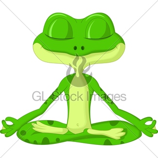 325x325 Cartoon Frog Gl Stock Images