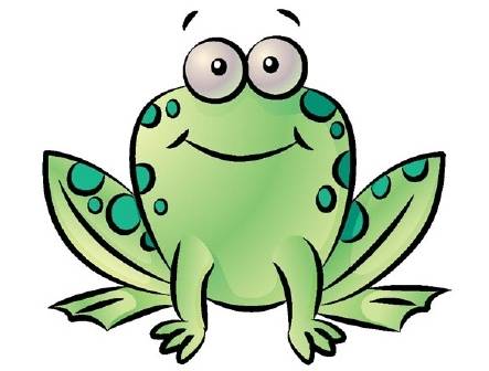 443x336 Animated Frog Clipart