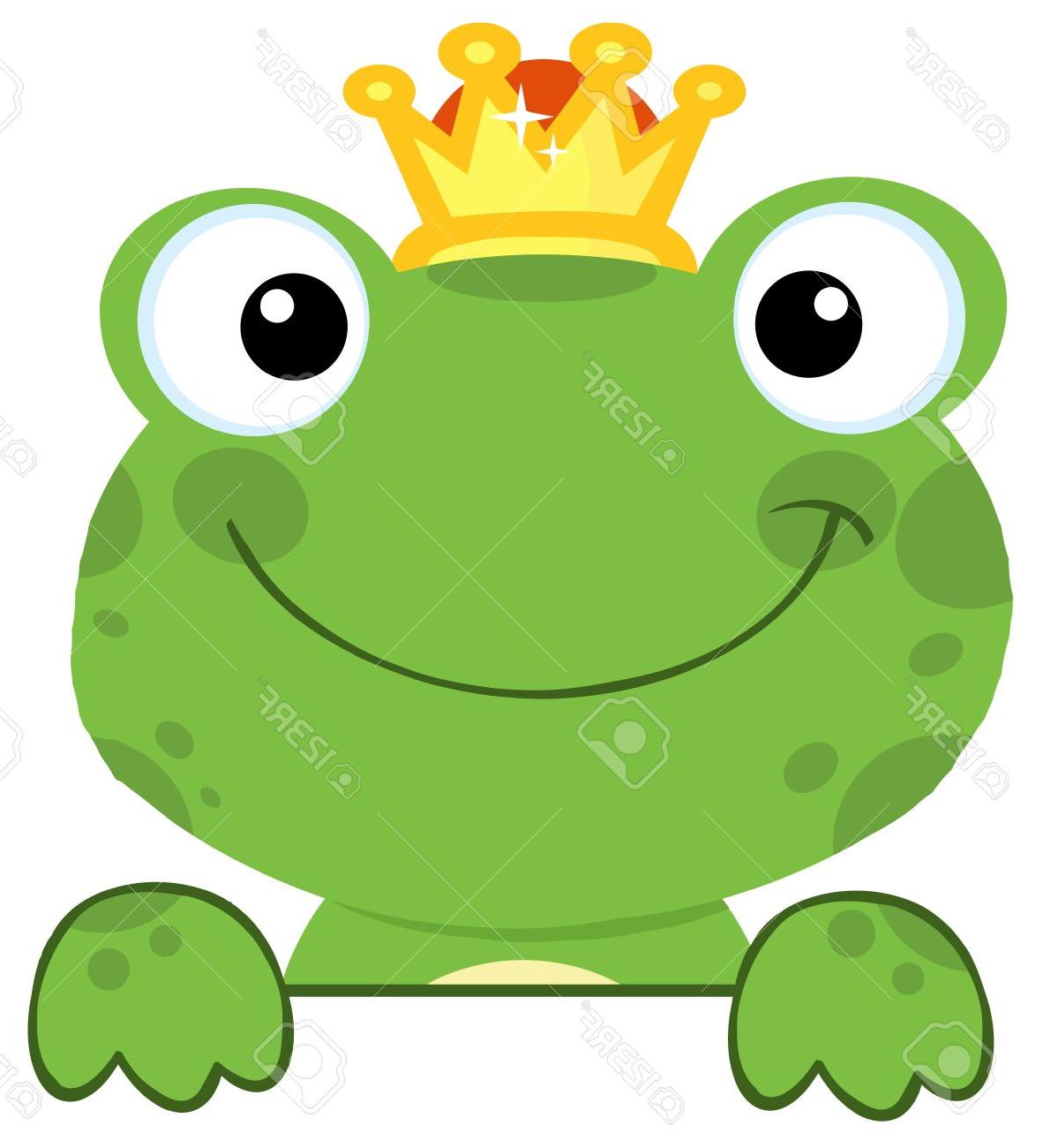 1182x1300 Best Cute Frog Prince Over Sign Board Stock Vector Cartoon Photos