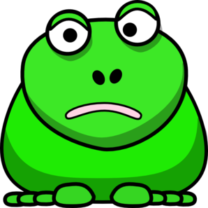 298x297 Cartoon Frog Clip Art