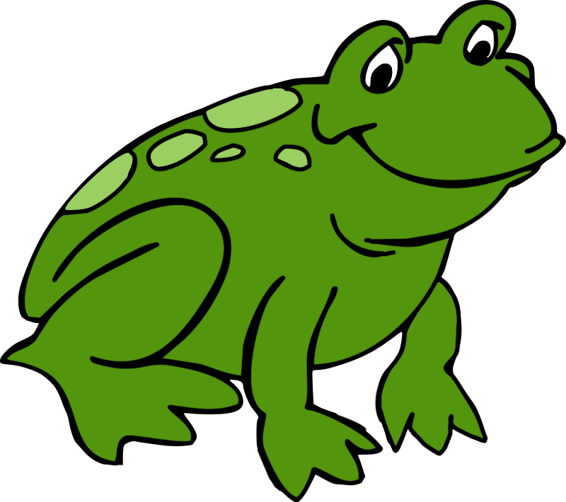 800x710 Clip Art Frog