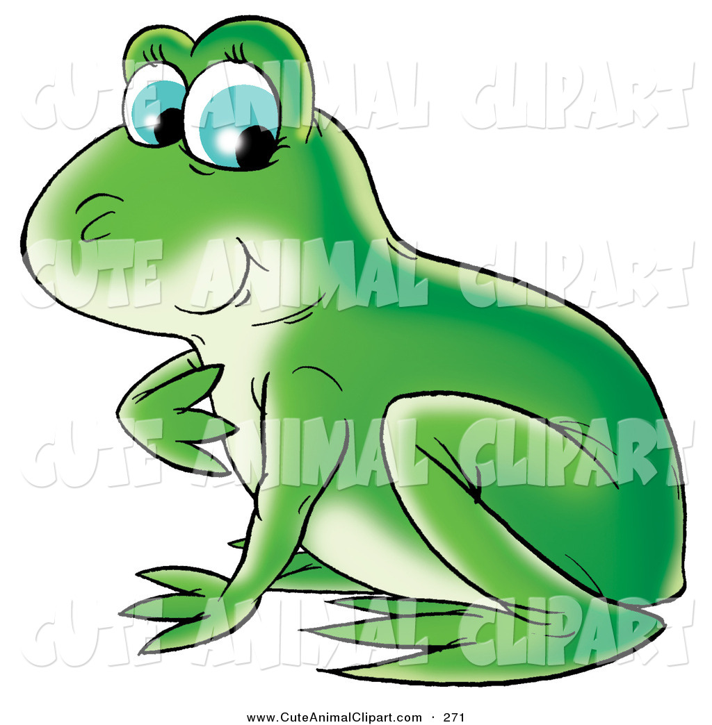 1024x1044 Clip Art Of A Pretty Cute Green Frog With Blue Eyes