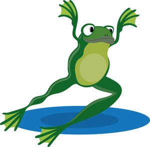 300x293 Frog Clipart Image