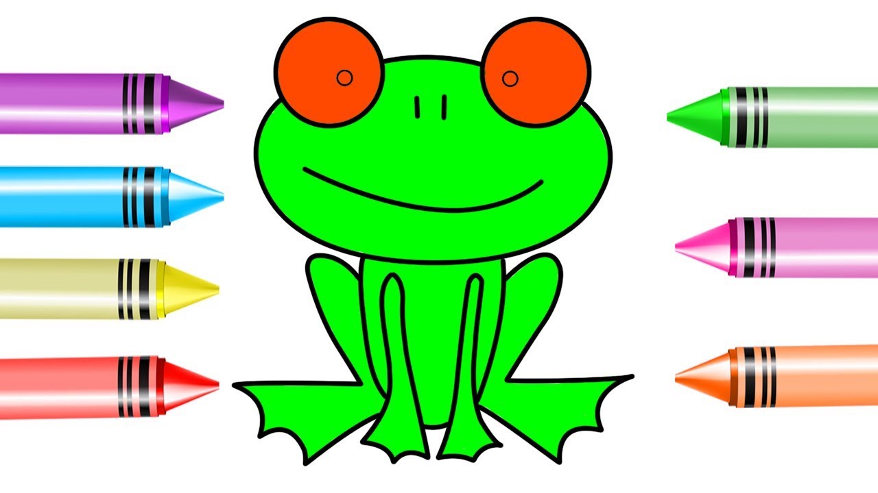 1280x720 How To Draw Kids Frog