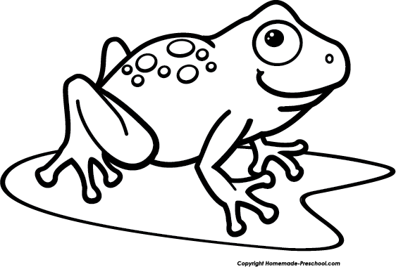 562x380 Free Frog Clipart