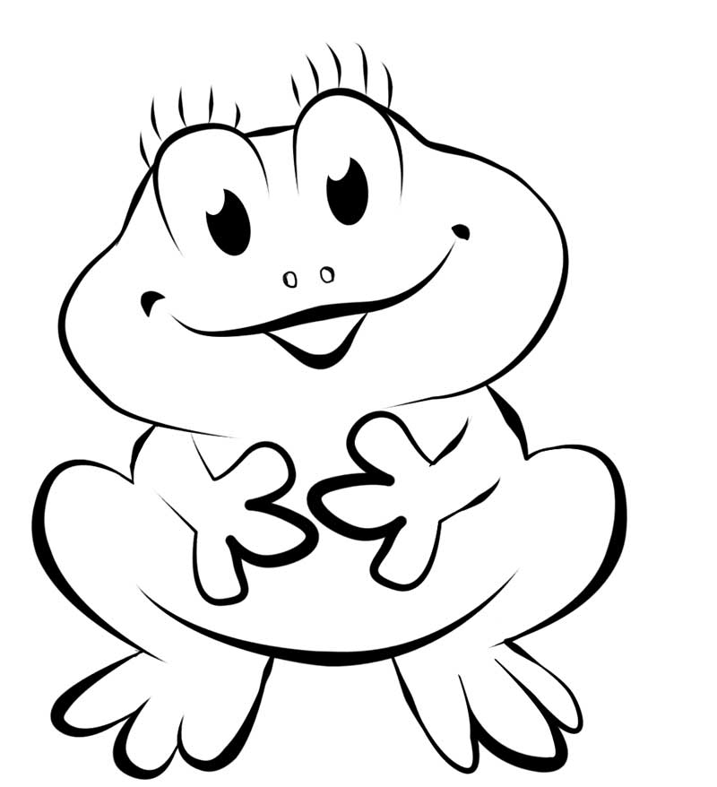 800x878 Baby Frog Clipart
