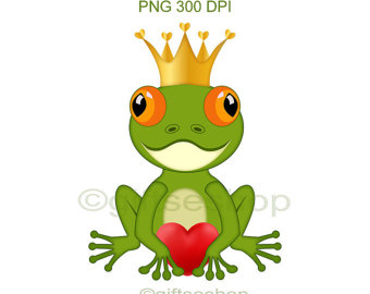340x270 Frog Clipart Etsy