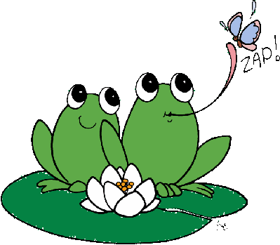 399x349 Lily Pad Clipart Forg