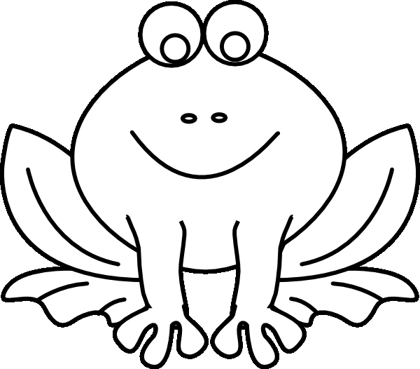 Frog Outline | Free download on ClipArtMag