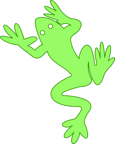 397x500 Frog Outline Vector Public Domain Vectors