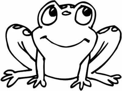 400x297 Amphibian Clipart Outline