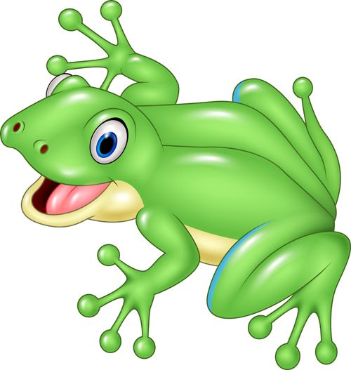 500x527 Cute Cartoon Frog Vector Iconer Frogs, Cartoon