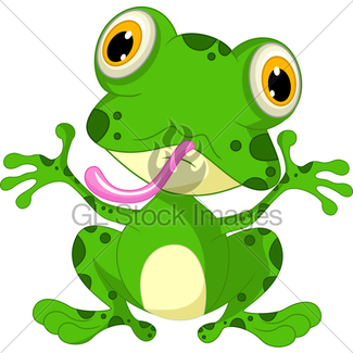 325x325 Frog Cartoon Doing Yoga Gl Stock Images