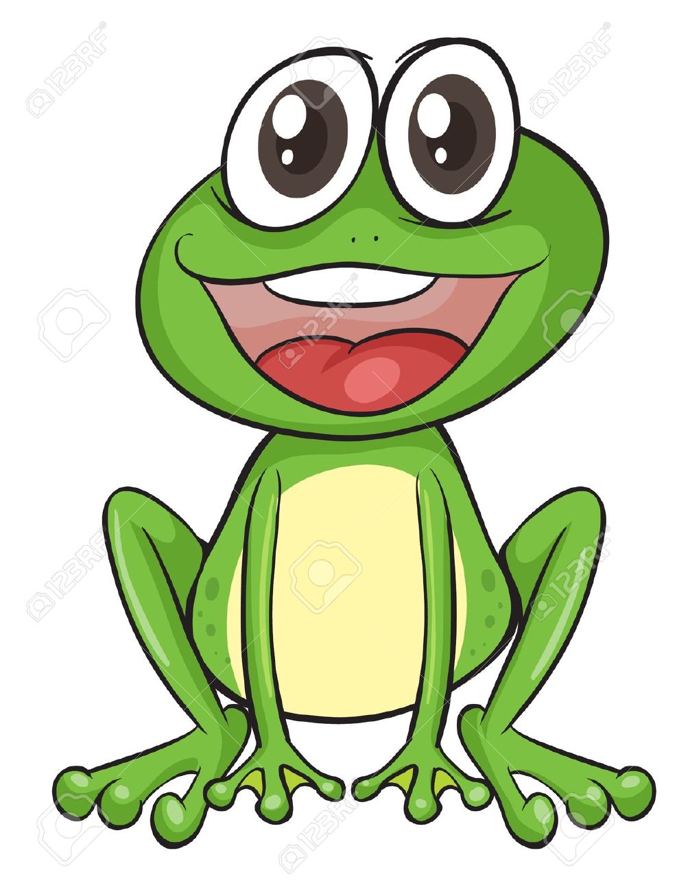 1003x1300 Cute Frog Illustrations