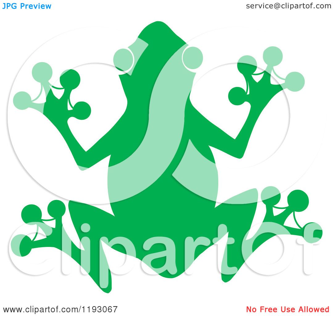 1080x1024 Royalty Free (Rf) Clip Art Illustration Of A Black Frog Silhouette