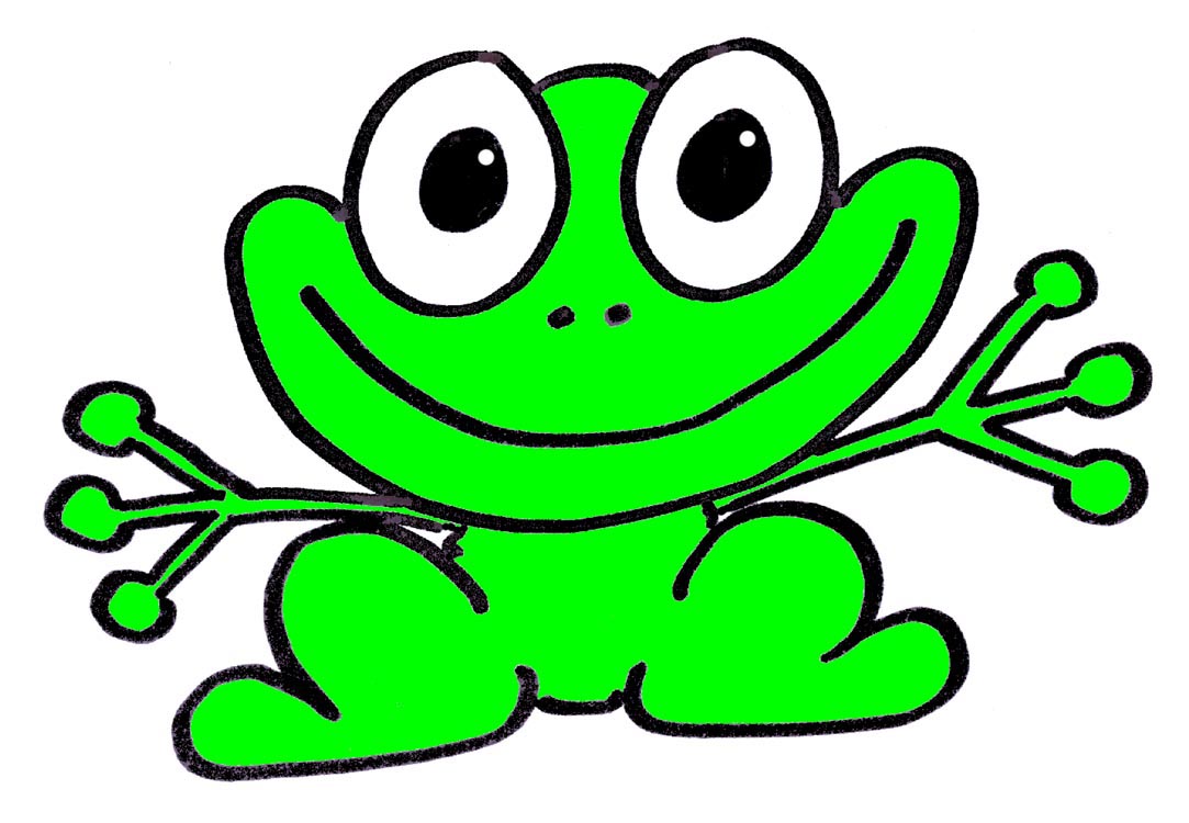 1083x750 Cartoon Clipart Frog