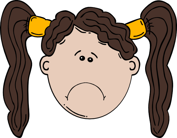 600x470 Sad Girl Clipart