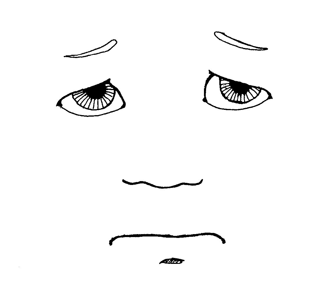 1072x961 Sadness Clipart Frown