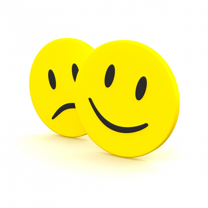 707x707 Smile And Frown Clipart