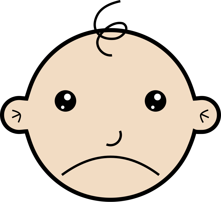 900x825 Sad Cartoon Boy