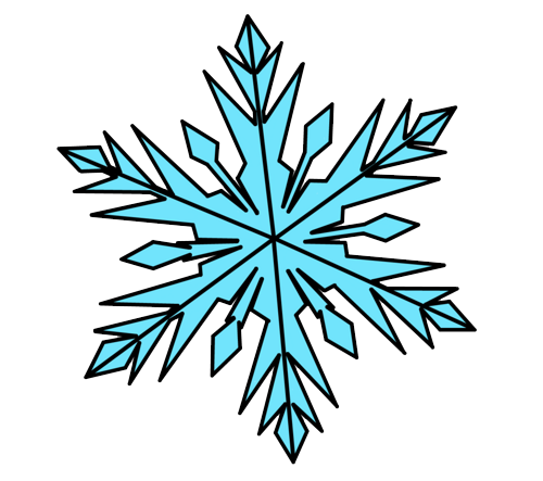 500x443 Frozen Snowflake Png Photos Png Mart