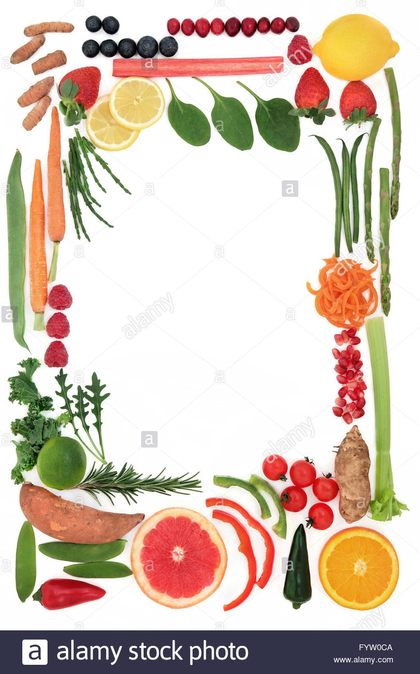 Fruit And Vegetable Border | Free download on ClipArtMag