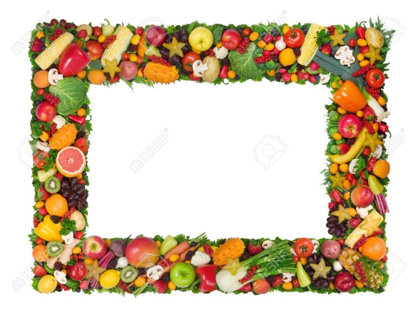 830x630 Free Fruit Border Clip Art