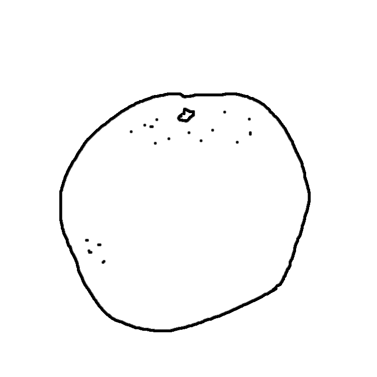 750x750 Fruit Black And White Fruit Black And White Mix Clipart 2