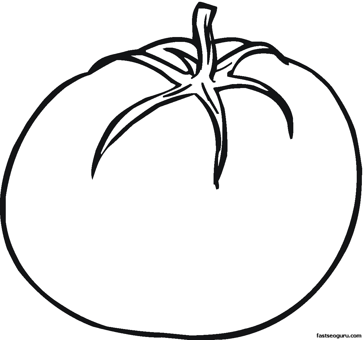 Fruit And Vegetable Clipart Black And White | Free download on ClipArtMag