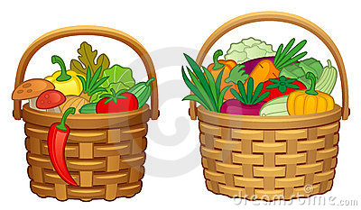 400x233 Basket Clipart Vegetable Basket