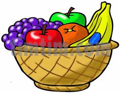 236x183 Fruit Basket Drawing