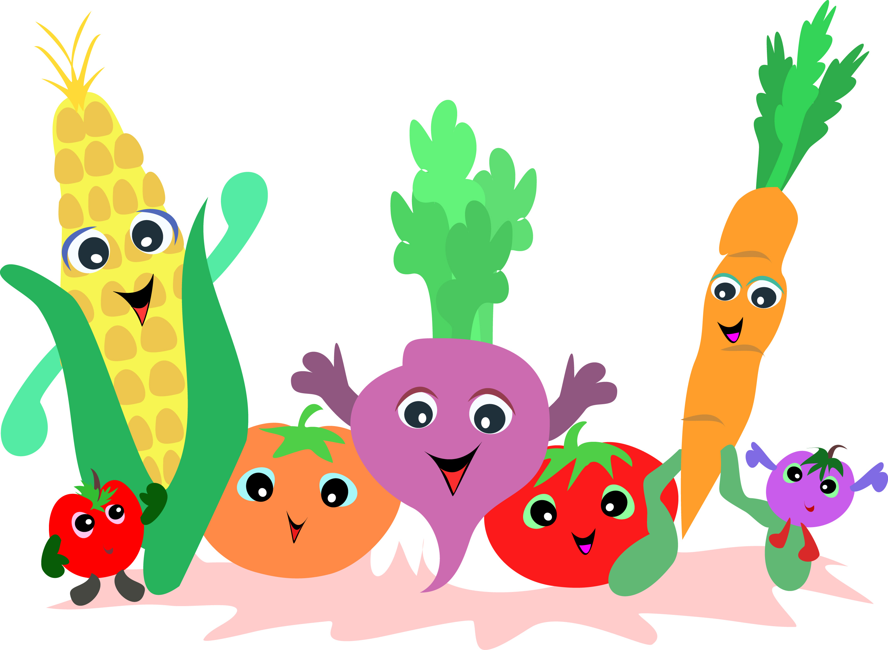 2830x2073 Basket Clipart Fruit Garden