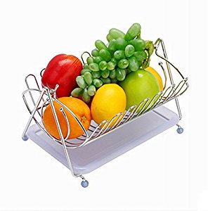 296x300 Fashion Home Basics Fruit Basket Stainless Steel