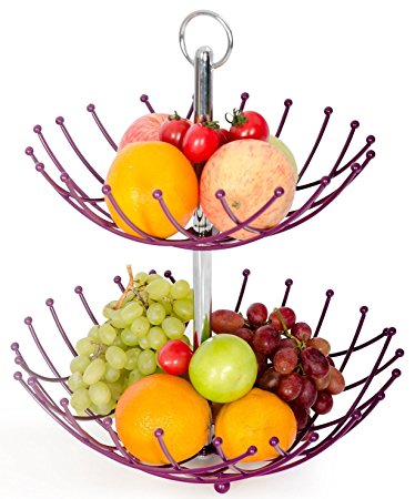 374x450 Fruit Basket Stand By Luxe Premium (Purple)