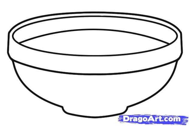 631x422 Fruit Bowl Drawing With Shading Clipart Panda