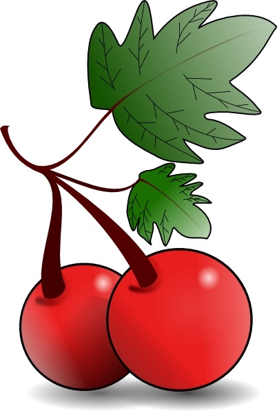 402x595 Cherries Fruit Clip Art Free Vector In Open Office Drawing Svg