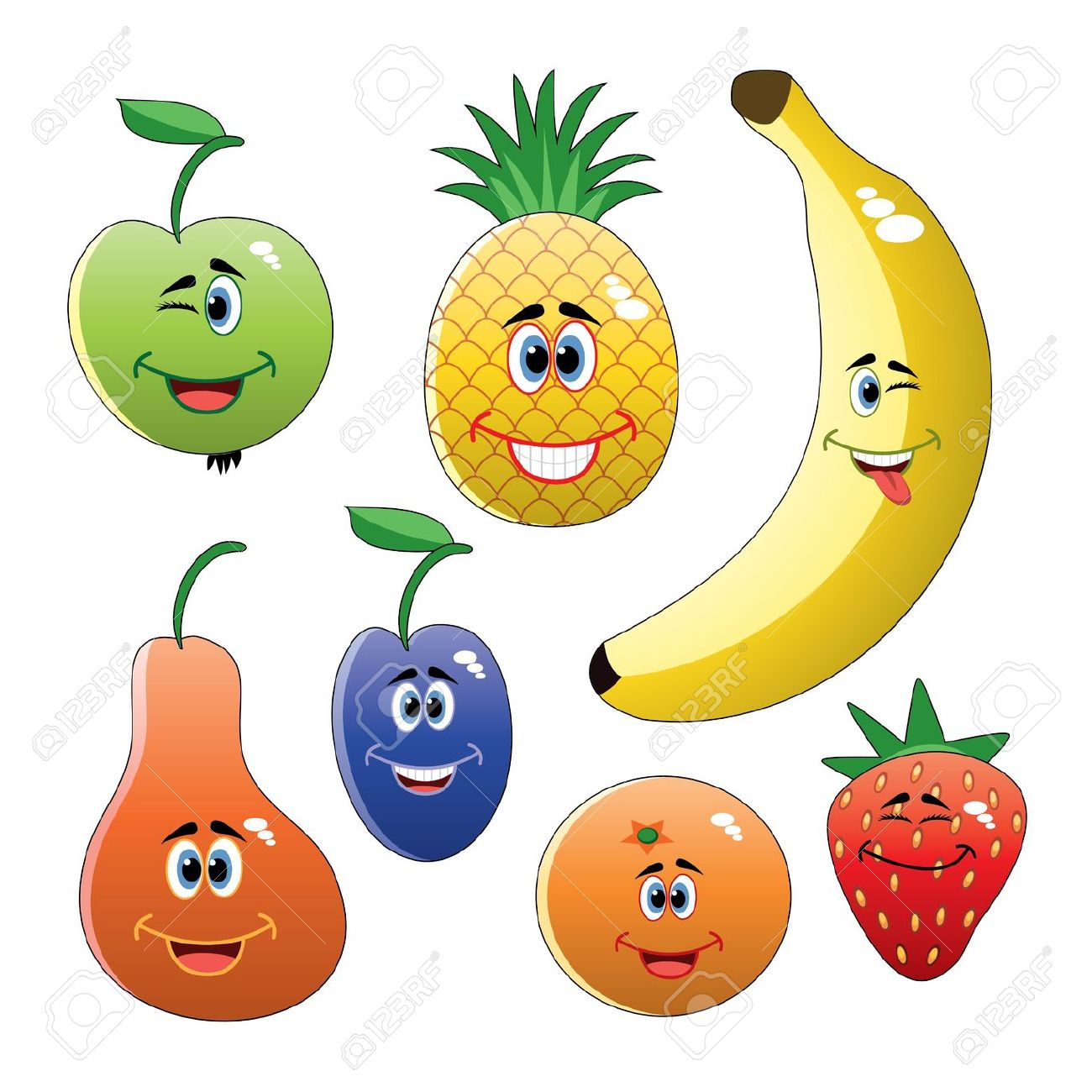 1300x1300 Fruit Clipart