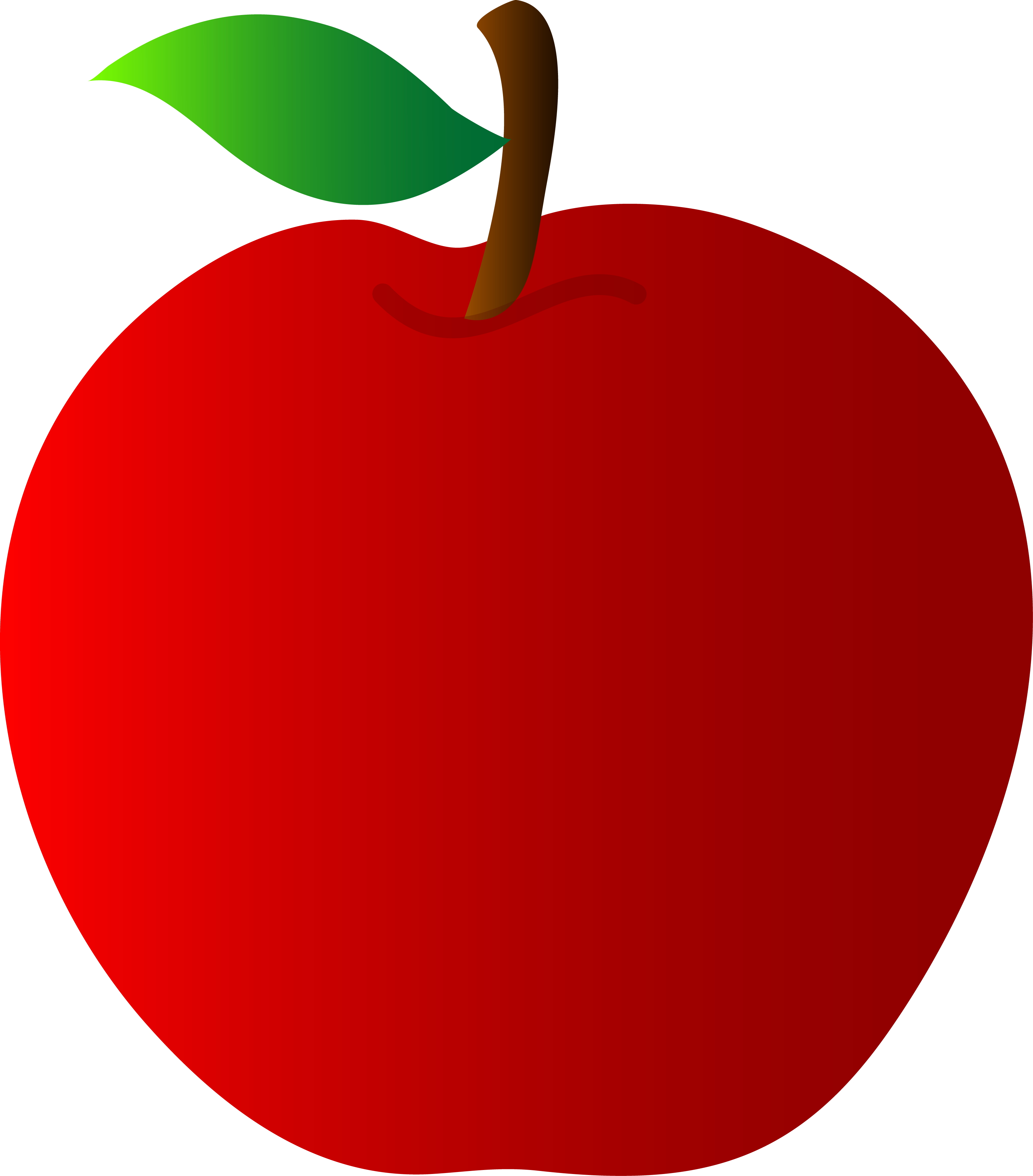 3097x3526 Apple Clipart Fruit