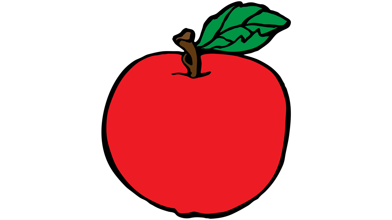 1280x720 Apple Clipart Fruit