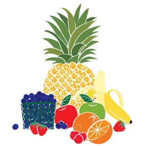 300x300 Fruits And Vegetables Clipart Clipart Panda