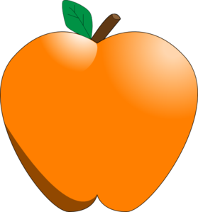 279x299 Orange Apple Clip Art