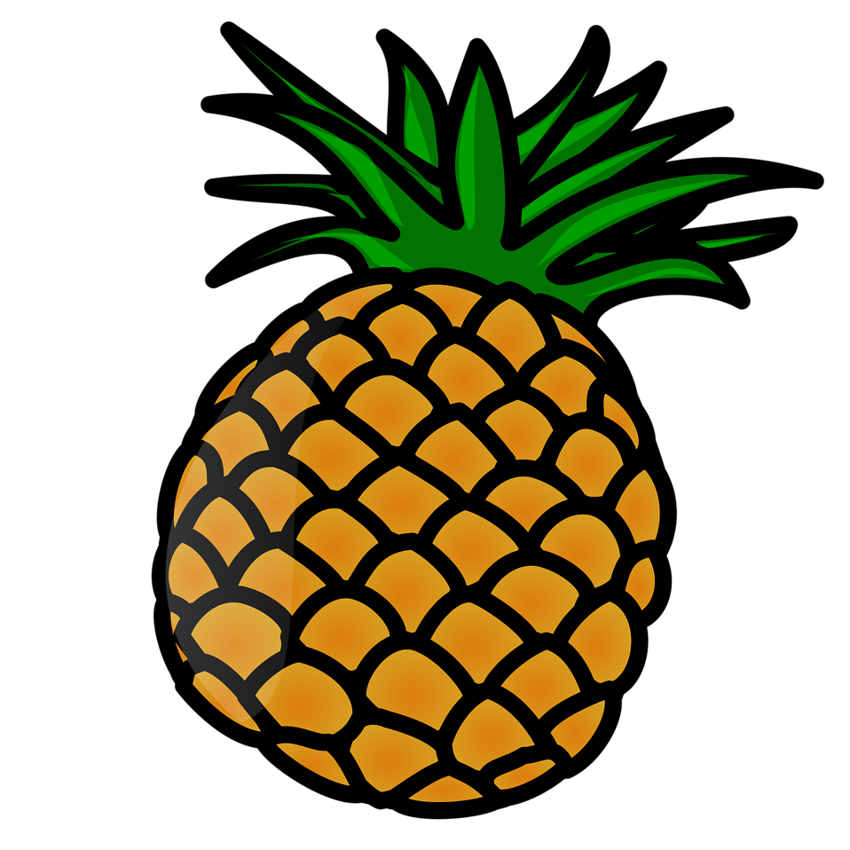 958x958 Pineapple Salad Clipart, Explore Pictures