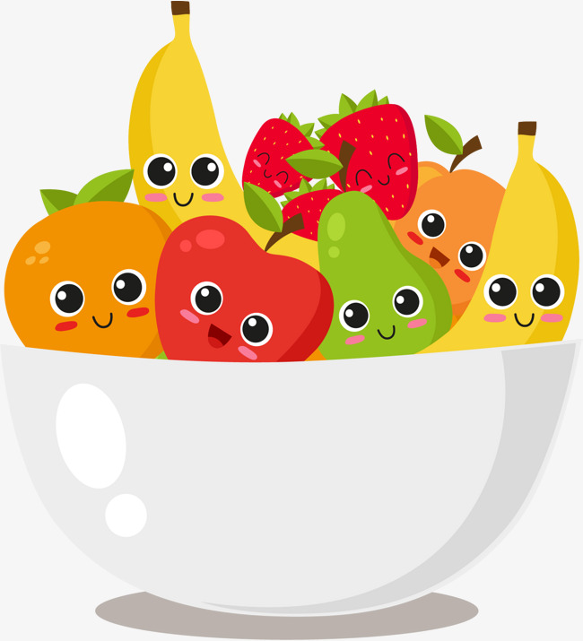 650x715 Bowl Of Fruit, Vector Material, Fruit Salad, Salad Bowl Png