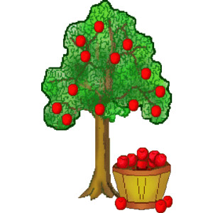 300x300 Apple Tree Clipart Images