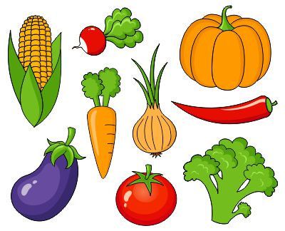 400x324 Fruits And Vegetables Clipart Images Free Archives