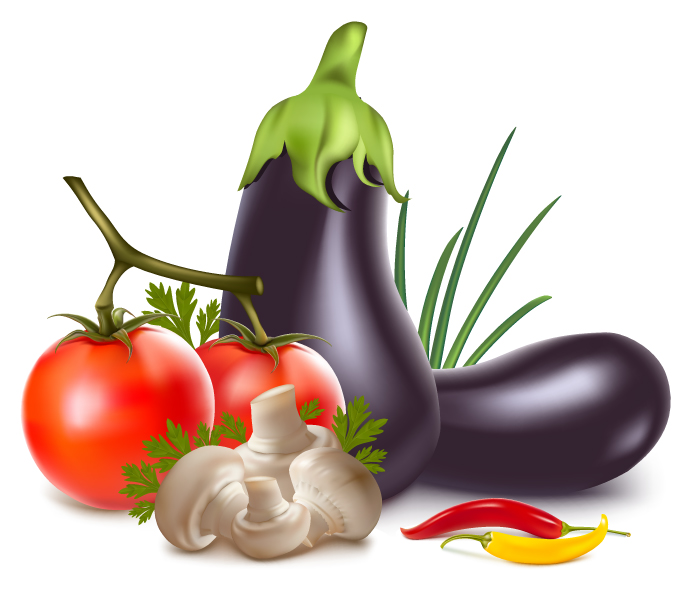 688x594 Realistic Vegetables Vector Free Vector 4vector