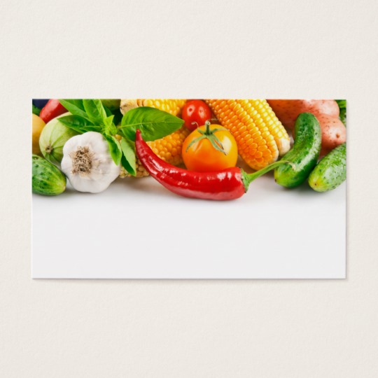 540x540 Vegetable Business Cards Amp Templates Zazzle